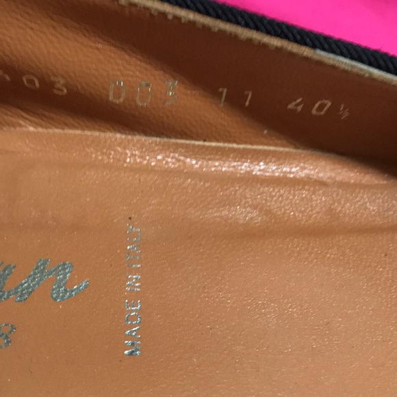 Voltan black leather flats. Leather upper/lining. Made in Italy - Picture 9 of 9